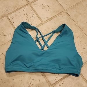 P'tula teal sports bra